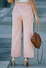 Load image into Gallery viewer, Paperbag Wide Leg Pants with Pockets
