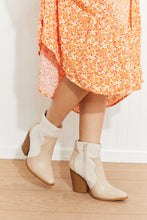 Load image into Gallery viewer, Qupid Standout Two-Texture Heeled Ankle Booties
