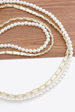 Load image into Gallery viewer, Pearl PU Crossbody Chain
