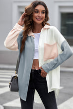 Load image into Gallery viewer, Kimmie’s Favorite Color Block Shacket
