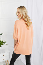 Load image into Gallery viewer, HYFVE Half Sleeve Round Neck Tee Shirt in Creamy Peach
