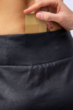Load image into Gallery viewer, PU Leather Side Slit Athletic Skort

