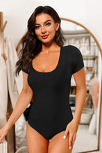 Load image into Gallery viewer, Scoop Neck Short Sleeve Bodysuit
