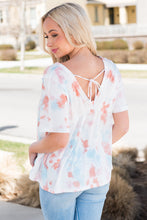 Load image into Gallery viewer, Tie-Dye V-Neck Tie Back Top
