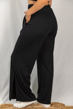 Load image into Gallery viewer, White Birch Full Size Side Slit Wide Leg Pants with Pockets
