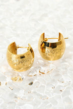 Load image into Gallery viewer, 18K Gold Plated C-Hoop Earrings
