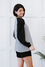 Load image into Gallery viewer, Doe &amp; Rae Small Town Full Size Run Waffle Knit Baseball Tee
