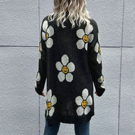 Smiley Floral Cardigan DIBS SMILEY