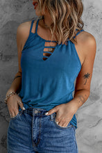 Load image into Gallery viewer, Double Spaghetti Strap Scoop Neck Cami
