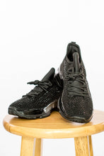 Load image into Gallery viewer, Berness Good Sport Rhinestone Chunky Sole Sneakers
