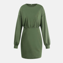 Load image into Gallery viewer, Drop Shoulder Pencil Hem Dress
