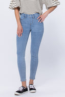 Judy Blue Full Size Mid-Rise Pull-On Skinny Jeans