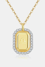Load image into Gallery viewer, Zircon Decor Constellation Pendant Necklace
