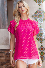 Load image into Gallery viewer, Little Sparkle In Hot Pink Blouse
