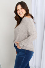 Load image into Gallery viewer, DIBS 1009 ee:some Heathered Off-Shoulder Top
