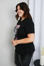 Load image into Gallery viewer, mineB Full Size Leopard Graphic Round Neck Tee
