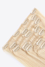 Load image into Gallery viewer, 20&quot; 120g Clip-in Hair Extensions Indian Human Hair in Blonde
