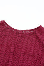 Load image into Gallery viewer, Lace Short Sleeve Midi Dress
