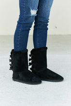 Load image into Gallery viewer, Forever Link Bow Detail Faux Suede Leather Snow Boots

