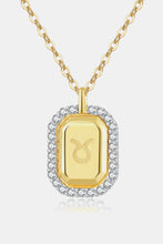 Load image into Gallery viewer, Zircon Decor Constellation Pendant Necklace

