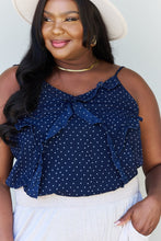 Load image into Gallery viewer, ODDI Full Size Tiny Heart Printed Cami Top
