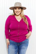 Load image into Gallery viewer, Zenana Sweetest Kiss Full Size Button-Front Cardigan
