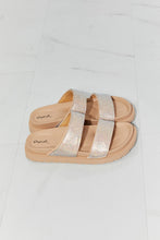Load image into Gallery viewer, Qupid Glam Girl Rhinestone Band Slide Sandal
