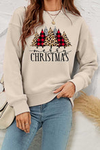 Load image into Gallery viewer, CHRISTMAS Graphic Round Neck Sweatshirt
