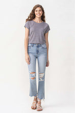 Load image into Gallery viewer, Vervet by Flying Monkey Wren Full Size High Rise Crop Flare Jeans
