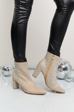 Load image into Gallery viewer, Forever Link Rhinestone Pointed Toe Booties
