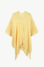Load image into Gallery viewer, Fringe Hem Open Front Poncho
