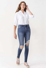 Load image into Gallery viewer, Vervet High Waist Warn In Blue Wash Jeans
