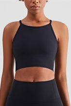 Load image into Gallery viewer, Round Neck Cropped Sports Cami
