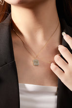 Load image into Gallery viewer, Letter Zircon Pendant Necklace
