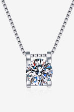Load image into Gallery viewer, 1 Carat Moissanite 925 Sterling Silver Chain Necklace
