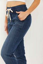 Load image into Gallery viewer, Judy Blue Full Size Drawstring Elastic Waist Jeans with Pockets
