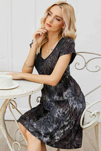 Load image into Gallery viewer, Tie Dye Flounce Hem Dress
