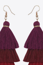 Load image into Gallery viewer, Layered Tassel Earrings
