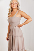 Load image into Gallery viewer, Zenana Sweet Charisma Full Size Smocked Maxi Dress
