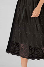 Load image into Gallery viewer, Scalloped Lace Half Sleeve Midi Dress
