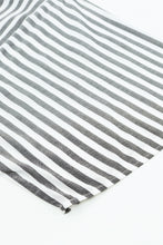 Load image into Gallery viewer, Striped Tie-Front Plunge Romper with Pockets
