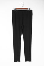 Load image into Gallery viewer, High Waist Ribbed/Lounge Slit pants
