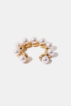 Load image into Gallery viewer, Pearl C-Shaped Ear Cuffs
