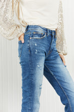 Load image into Gallery viewer, Muselooks Distressed Raw Hem Cropped Jeans
