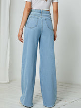 Load image into Gallery viewer, High Waist Straight Leg Jeans
