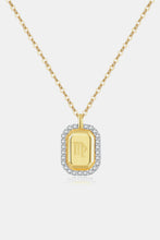 Load image into Gallery viewer, Zircon Decor Constellation Pendant Necklace
