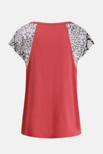 Load image into Gallery viewer, Pattern Block Baseball Style Top DIBS BASEBALL
