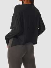 Load image into Gallery viewer, High-Low Slit Sports Top
