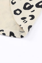 Load image into Gallery viewer, Leopard Curved Hem Corduroy Shirt Jacket
