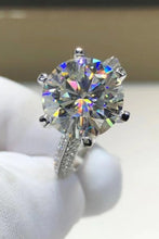 Load image into Gallery viewer, 5 Carat  Moissanite 6-Prong Ring
